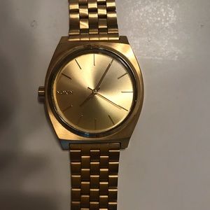 Nixon Men’s Time Teller Gold Watch